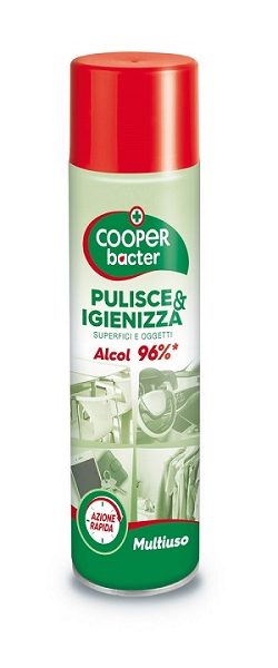 Spray igienizzante per superfici e oggetti tessuti